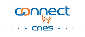 Connect by CNES logo
