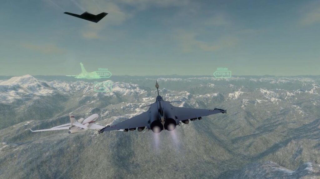 Flight Simulation with PlanetSAT imagery