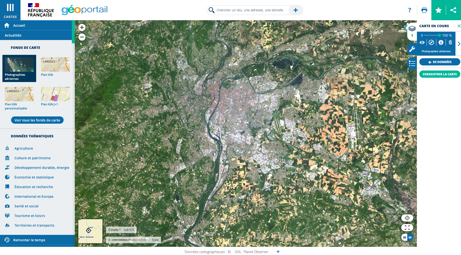 PlanetSAT World Map for Geoportal