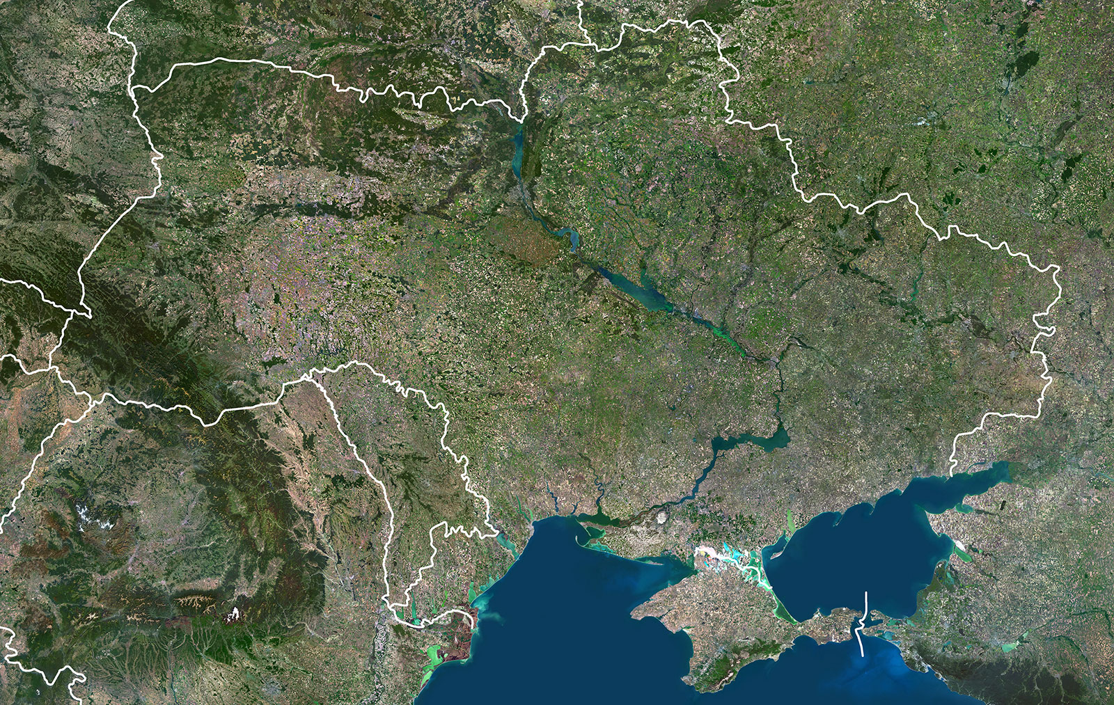 PlanetSAT Imagery Budget Friendly for MODs of Ukraine