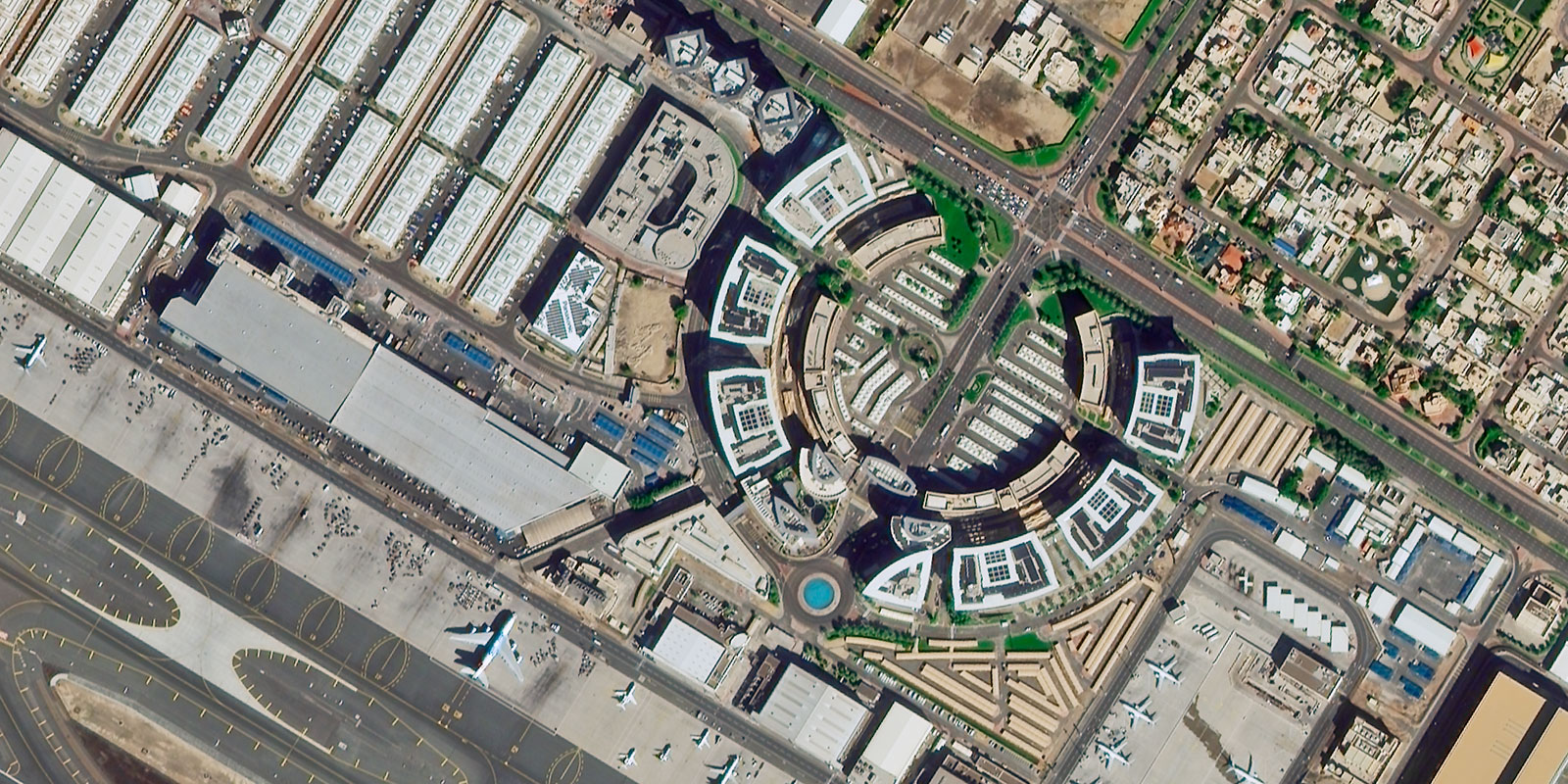 PlanetSAT OnyX Space High Resolution Imagery of Dubai airport