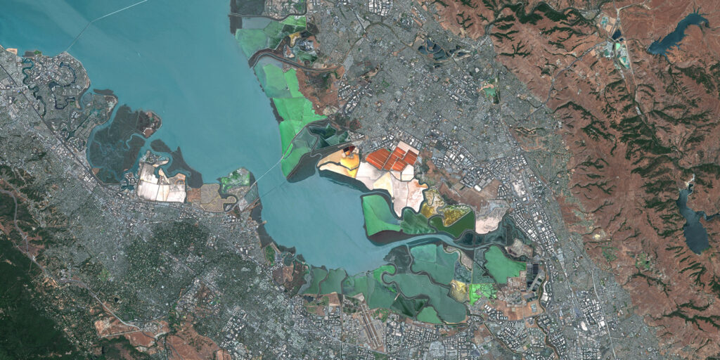PlanetSAT Geospatial Data Sourcing Image of San Jose, USA