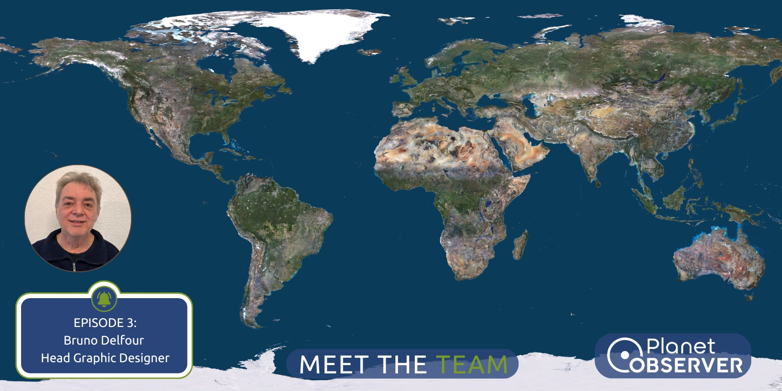 PlanetSAT Globe to Meet the Team, Bruno Delfour