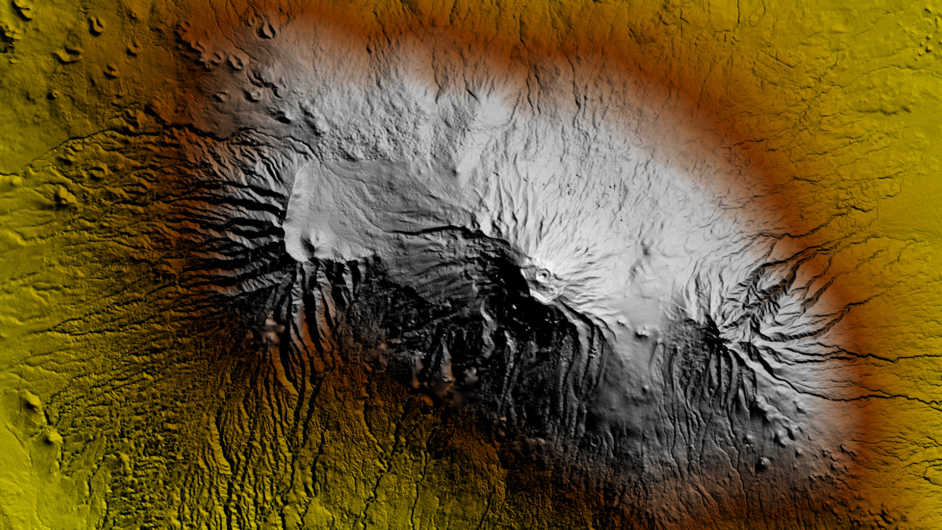 PlanetDEM Global Elevation Dataset of Kilimandjaro, Tanzania