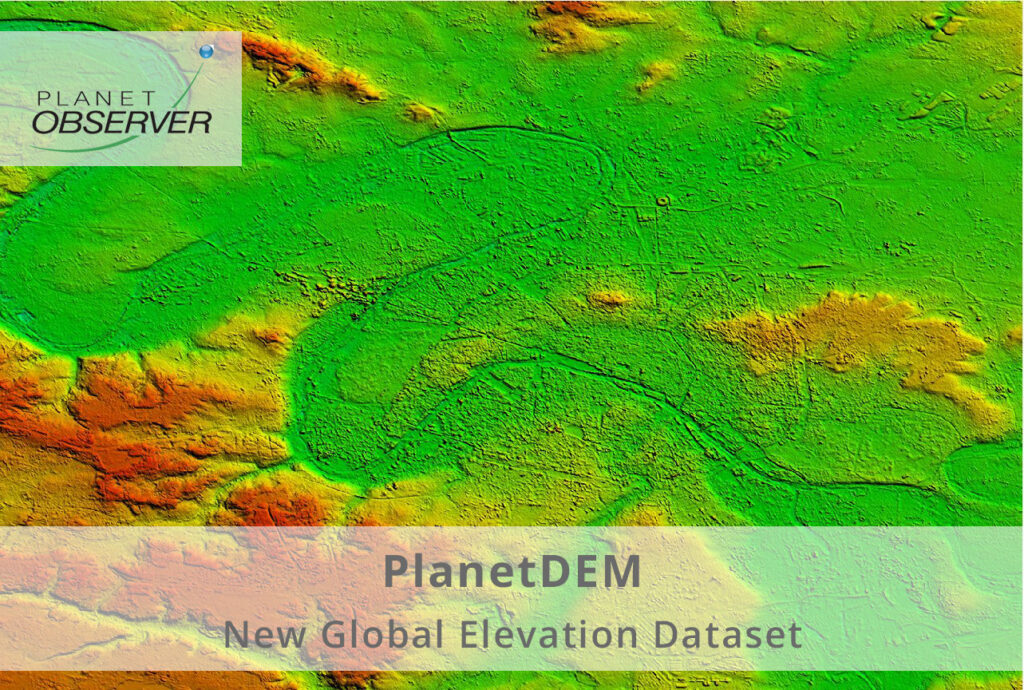 PlanetDEM Digital Elevation Model