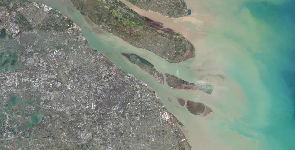 PlanetSAT Capabilities Imagery of Shanghai, China
