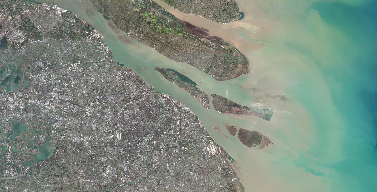 PlanetSAT Capabilities Imagery of Shanghai, China