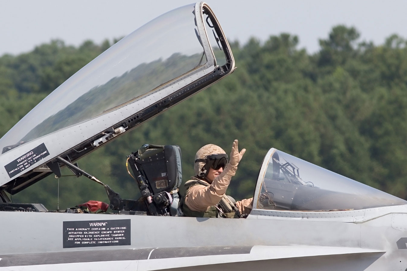 Defence & Intelligence -Soldier in Airplane